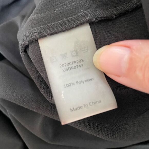 Universal Standard Remi Crepe Dress Black XS 12 10 - Picture 7 of 8